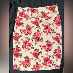 Lularoe Cassie Pencil Skirt size L